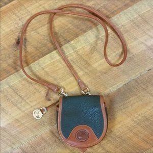 Vintage Dooney & Bourke  All Weather Leather Mini Crossbody or Belt Bag